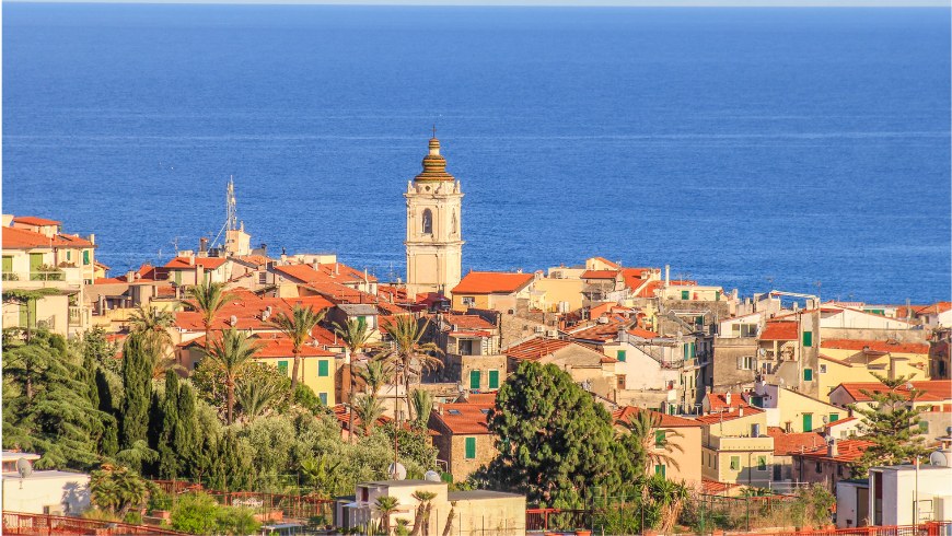 Bordighera, liguria / riviera dei fiori